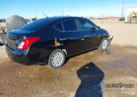 2012 Nissan Versa 1.6 Sv z USA, uszkodzony, nr VIN 3N1CN7AP5CL904858